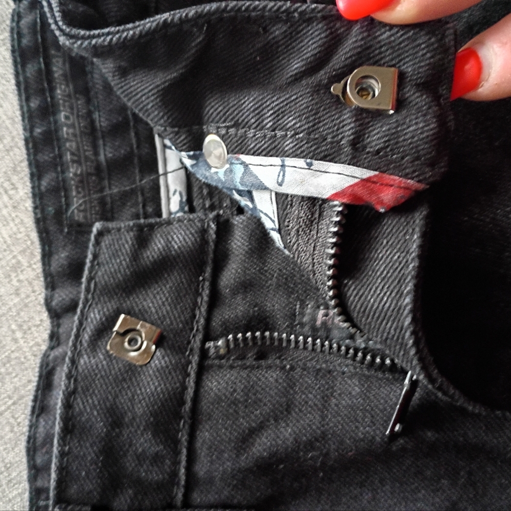 Kids Rockstar Original Black Cargo Jeans - Picture 5 of 8